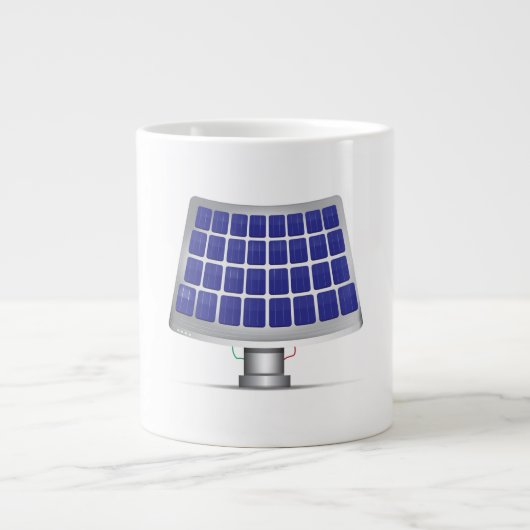 Grande Tasse Panneaux solaires (Devant)
