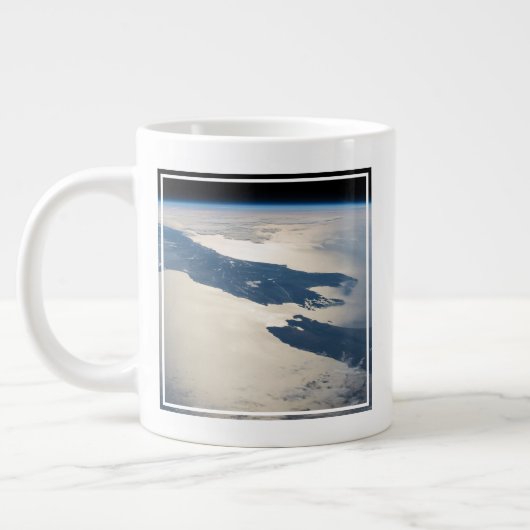 Grande Tasse Panorama depuis l'espace Highlights Cook Strait (Gauche)