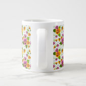 Grande Tasse Pansies (Dos)