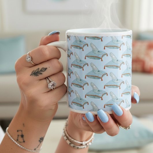 Grande Tasse Pantoufle de verre