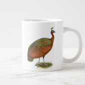 Grande Tasse Paon : Congo Peahen (Droite)