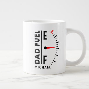 Grande Tasse Papa Carburant Funny Fête des pères Anniversaire P