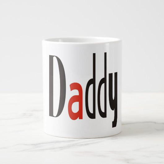 Grande Tasse Papa Jumbo (Devant)
