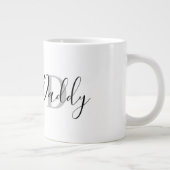 Grande Tasse Papa Monogramme Gris (Droite)