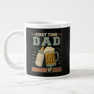 Grande Tasse Papa pour la première fois 2026 Futur bébé drôle