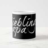 Grande Tasse Papa préféré - écriture blanche 00001 (Devant)