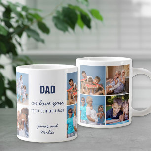 Grande Tasse Papa t'aime à l'extérieur et au dos 8 photos