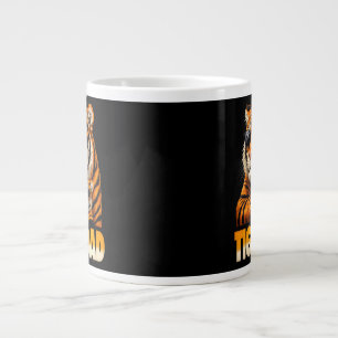 Grande Tasse Papa Tigre Drôle Fête des Pères Papa Amoureux des