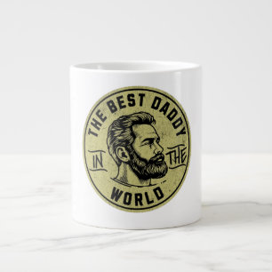 Grande Tasse Papas Légendaires Cool – Conception de Typographie