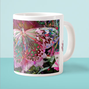 Grande Tasse Papillon de l'aube montante