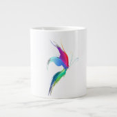 Grande Tasse Papillon de peinture Abstrait (Devant)