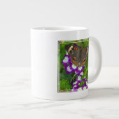 Grande Tasse Papillon noir à queue fourchue (Devant droit)