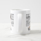 Grande Tasse Papillon Traite la mule de Jumbo (Dos)