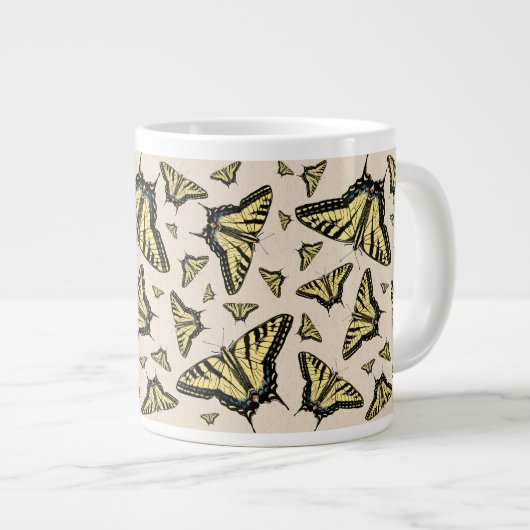 Grande Tasse Papillons à queue jaune du sud-ouest partout (Devant droit)