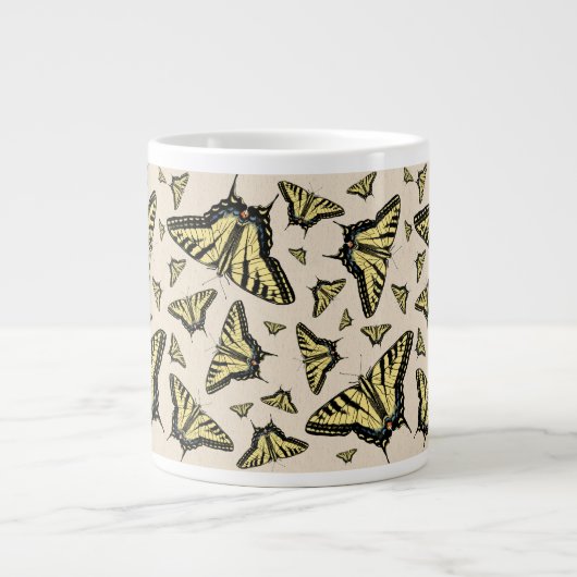 Grande Tasse Papillons à queue jaune du sud-ouest partout (Devant)