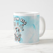 Grande Tasse Papillons et champignons Rêve Big positif inspo (Devant droit)