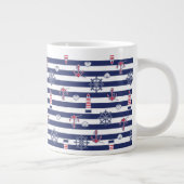 Grande Tasse Par le motif de mer (Droite)
