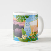 Grande Tasse Paradis tropical Voyage Souvenirs Mer (Devant droit)