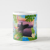 Grande Tasse Paradis tropical Voyage Souvenirs Mer (Devant)