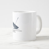 Grande Tasse Parapluie vers le bas (Devant droit)