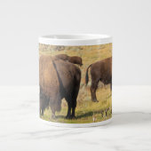 Grande Tasse Parc national de Lamar Valley Bison Yellowstone (Devant)