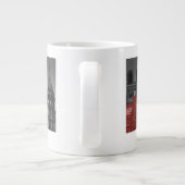 Grande Tasse Paris Elevages par nuit - Rouge (Dos)