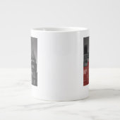 Grande Tasse Paris Elevages par nuit - Rouge (Devant)