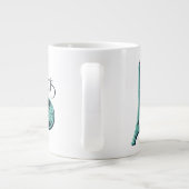 Grande Tasse Paris Turquoise (Dos)