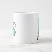 Grande Tasse Paris Turquoise (Devant)
