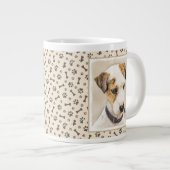 Grande Tasse Parson Jack Russell Terrier Peinture - Chien Art (Devant droit)