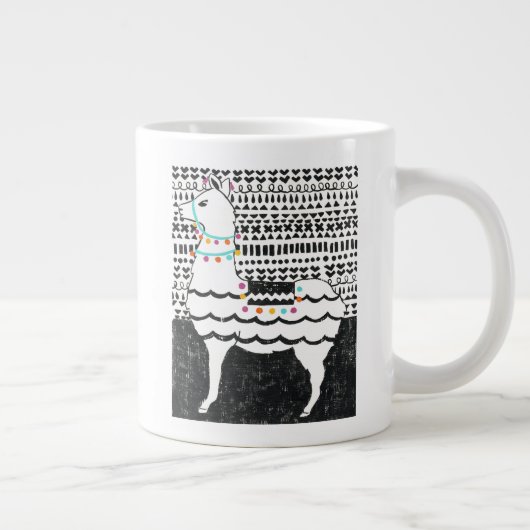 Grande Tasse Parti Llama (Droite)