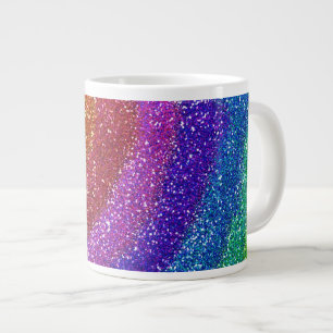 Grande Tasse Parties scintillant Rainbow
