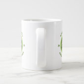 Grande Tasse Pas antisocial - Préfère simplement les chiens - P (Dos)