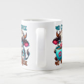Grande Tasse Pas de café, pas de travail (Dos)