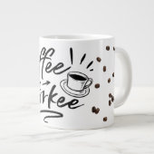 Grande Tasse Pas de café Pas de travail (Devant droit)