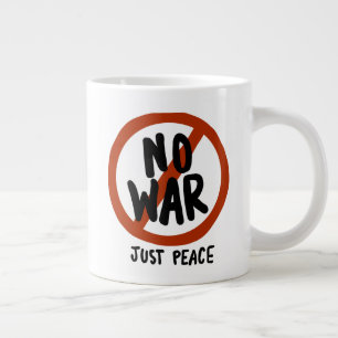 Grande Tasse Pas de guerre juste la paix