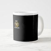 Grande Tasse Pas de rois, design amusant (Devant droit)
