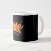 Grande Tasse Pas de rois design tendance (Devant droit)