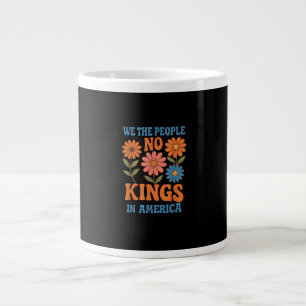 Grande Tasse Pas de rois en Amérique Nous le peuple Amoureux Ré