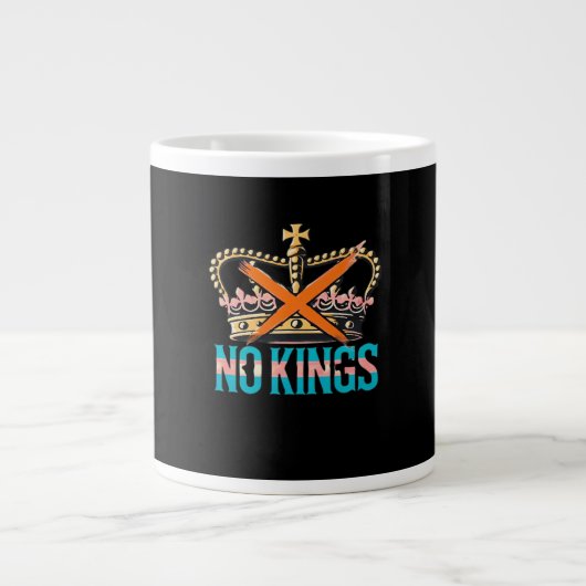 Grande Tasse Pas de rois, pas d'oligarques (Devant)