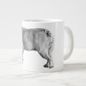 Grande Tasse Pas doux, chaleur matinale (Devant droit)