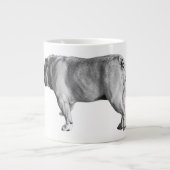Grande Tasse Pas doux, chaleur matinale (Devant)