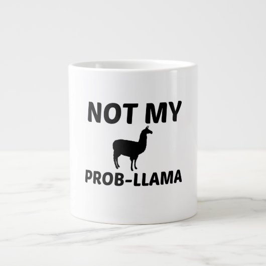 GRANDE TASSE PAS MON PROB LAMA (Devant)