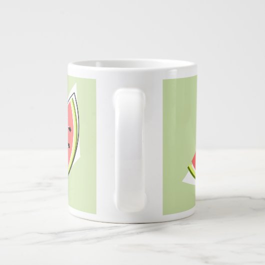 Grande Tasse Pastèque tranche verte 2 (Dos)