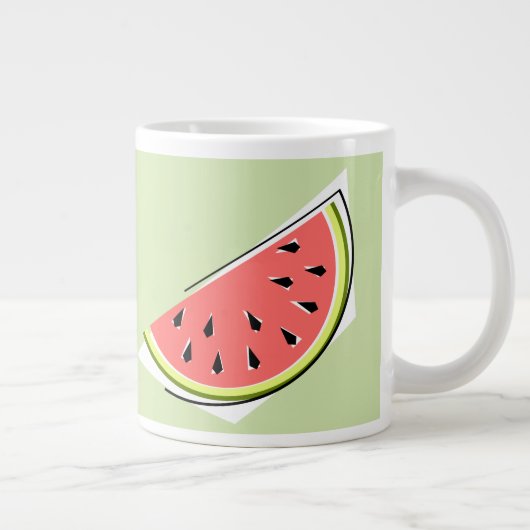 Grande Tasse Pastèque tranche verte 2 (Droite)
