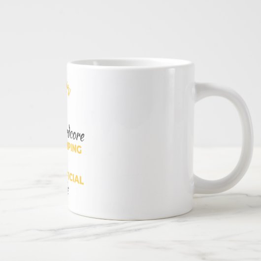 Grande Tasse Pasteur Because Hardcore Devil Stomping Ninja bl (Droite)