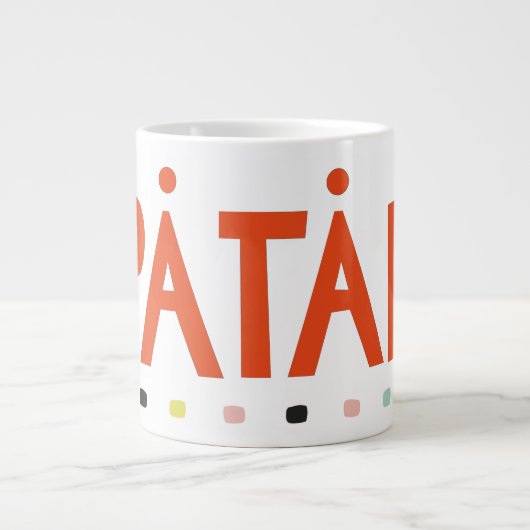 Grande Tasse Påtår Boug de spécialités (Devant)