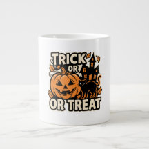 Patch de chat Halloween Trick or Treat