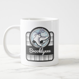 Grande Tasse Patinage artistique personnalisé moderne mignon ta