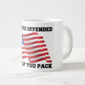 Grande Tasse patriote américain (Devant droit)